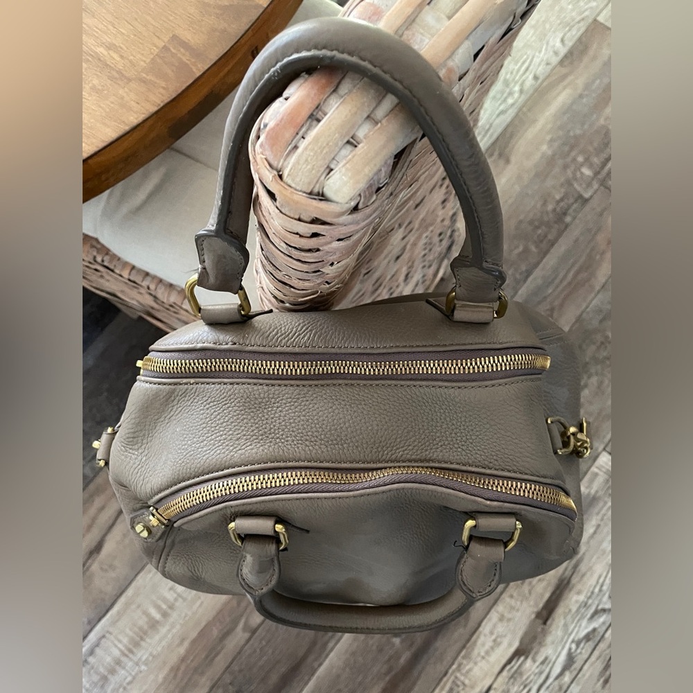 J.Crew Biennial Leather Satchel in Warm Ash - Picture 3 of 10